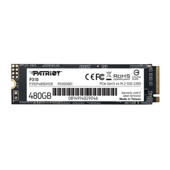 PATRIOT P310/480GB/SSD/M.2 NVMe/5R
