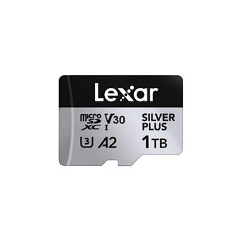 Lexar 1TGB H-P Silver Plus microSDHC s adp C10 A2