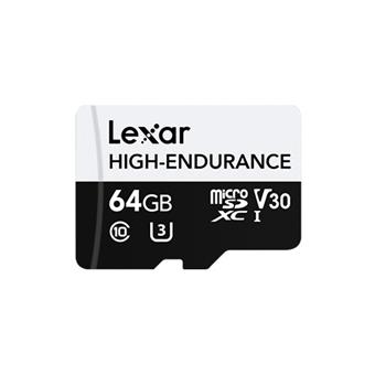 Lexar 64GB H-E microSDHC C10 A1