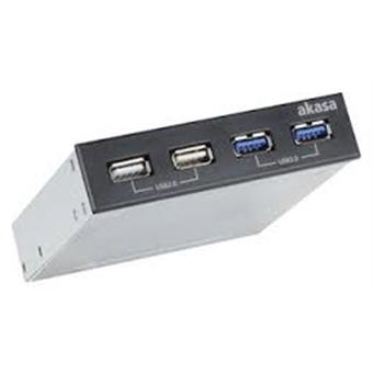 AKASA USB hub USB 2.0 + USB 3.0 - interní