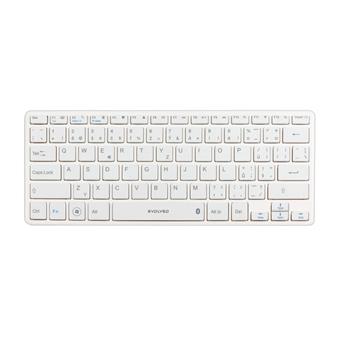 EVOLVEO WK29W/Bezdrátová Bluetooth/CZ layout/Bílá