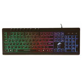 EVOLVEO GK640, herní klávesnice s duhovým podsvětlením, USB