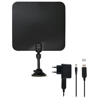 EVOLVEO Xany 2C LTE 230/5V, 41dBi aktivní pokojová anténa DVB-T/T2, LTE filtr