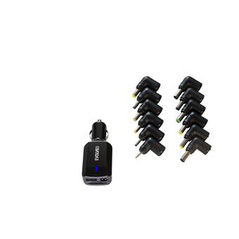 EVOLVEO Chargee Car90, 12V 90W napájecí zdroj pro notebooky