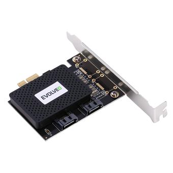 EVOLVEO 2x SATA III PCIe, rozšiřující karta
