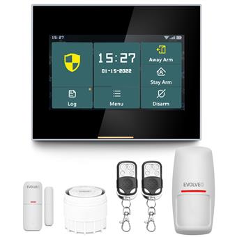 EVOLVEO Alarmex Pro, šikovný bezdrôtový Wi-Fi/GSM alarm