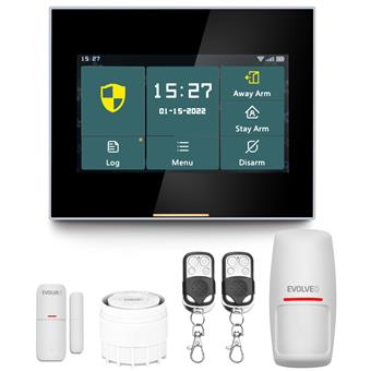 EVOLVEO Alarmex Pro, chytrý bezdrátový Wi-Fi/GSM alarm