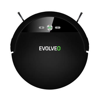 EVOLVEO RoboTrex H6, robotický vysavač, stírání vodou, nabíjecí stanice, černý