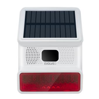 EVOLVEO bezd. siréna so solárnym napájaním pre SecuPro