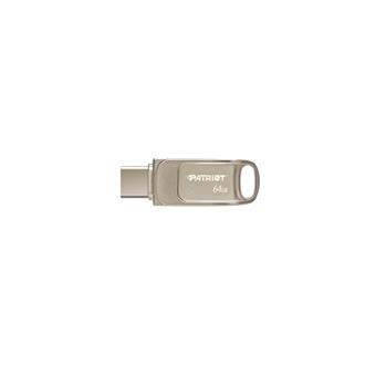 Patriot TAB T560/64GB/USB 3.2/USB-A + USB-C/Strieborná