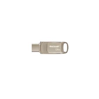 Patriot TAB T560/128GB/USB 3.2/USB-A + USB-C/Strieborná