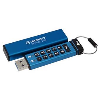 P200/8GB/145MBps/USB 3.2/USB-A/+ Adaptér/Modrá