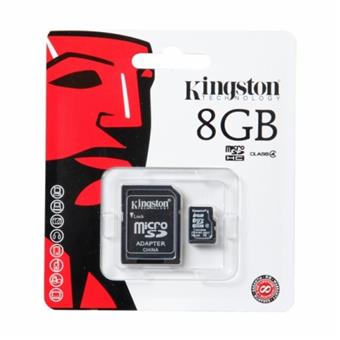 8GB Micro SDHC Kingston - class 4