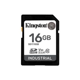 Kingston Industrial/SDHC/16GB/100MBps/UHS-I U3 / Class 10