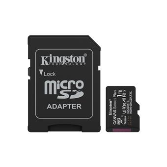 1TB microSDXC Kingston U3 150MB/s + adapter