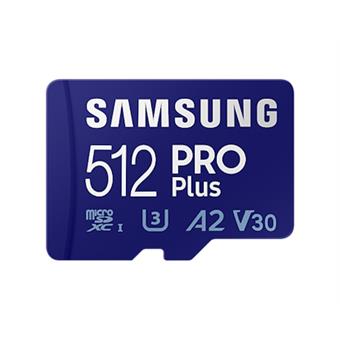 Samsung PRO Plus/micro SDXC/512GB/160MBps/UHS-I U3 / Class 10/+ Adaptér