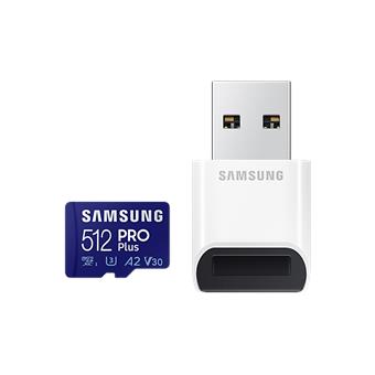 Samsung micro SDXC 512GB PRO Plus + USB adaptér
