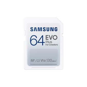 Samsung EVO Plus/SDXC/64GB/UHS-I U1 / Class 10