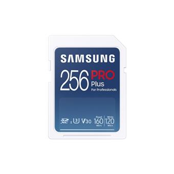 Samsung PRO Plus/SDXC/256GB/160MBps/UHS-I U3 / Class 10