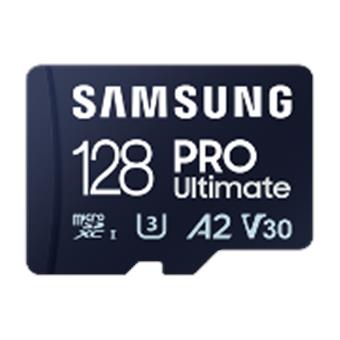Samsung PRO Ultimate/micro SDXC/128GB/UHS-I U3 / Class 10/+ Adaptér/Modrá