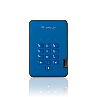 diskAshur2 SSD 256-bit 4TB - Blue