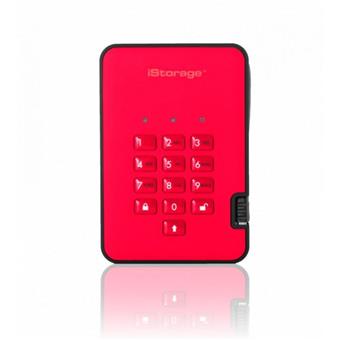 diskAshur2 SSD 256-bit 8TB - Red