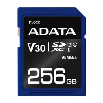 ADATA SDXC 256GB UHS-I U3 V30S 95/60MB/s