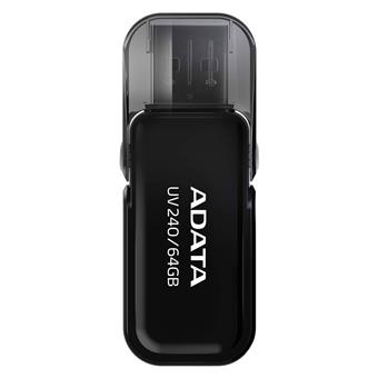 ADATA UV240/64GB/USB 2.0/USB-A/Čierna