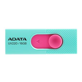 16GB ADATA UV220 USB pink/turquoise