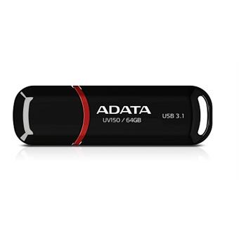ADATA UV150/64GB/40MBps/USB 3.1/USB-A/Černá