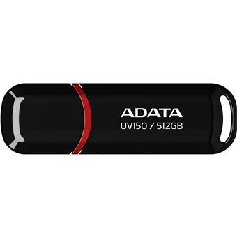 ADATA UV150/512GB/USB 3.2/USB-A/Čierna