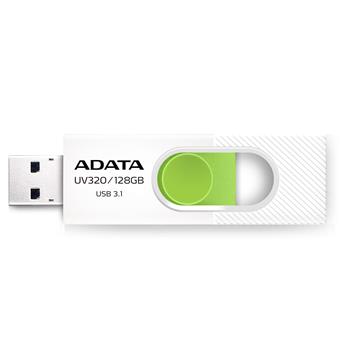 ADATA USB UV320 64GB white/green (USB 3.0)