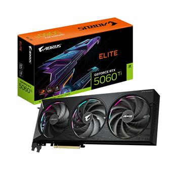 GIGABYTE AORUS GeForce RTX 5060 Ti ELITE/16GB/GDDR7