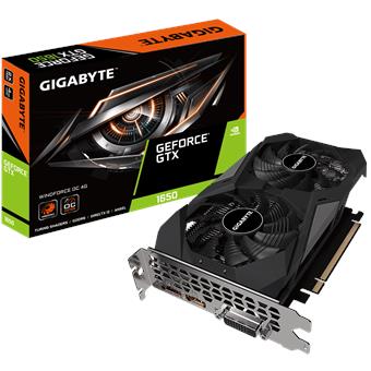 GIGABYTE GTX 1650 D6 WINDFORCE OC 4G