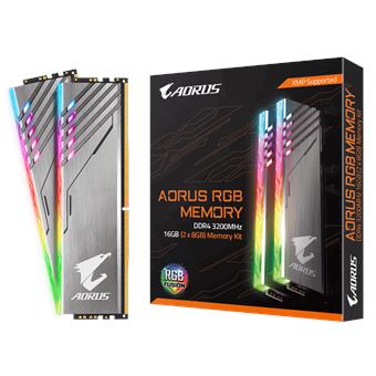 GIGABYTE AORUS 16GB DDR4 3200MH RGB kit 2x8GB
