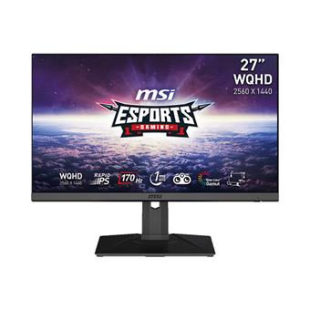 MSI/G272QPF/27"/IPS/QHD/170Hz/1ms/Black/2R