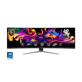 MSI MPG/491CQP-QD/49"/QD-OLED/5120x1440/144Hz/0,03ms/Black/3R