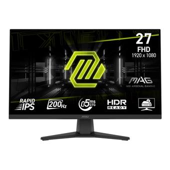 MSI MAG/272F/27"/IPS/FHD/200Hz/0,5ms/Black/2R