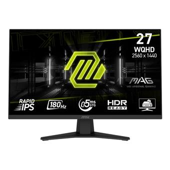 MSI MAG/274QF/27"/IPS/QHD/180Hz/0,5ms/Black/2R