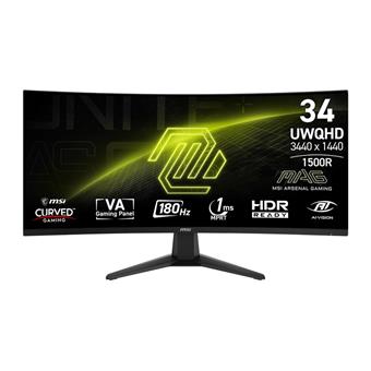 MSI MAG/346CQ/34"/VA/wQHD/180Hz/1ms/Black/2R