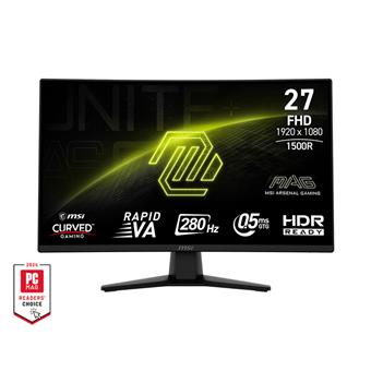 MSI MAG/274CXF/27"/VA/FHD/280Hz/0,5ms/Černá/3R
