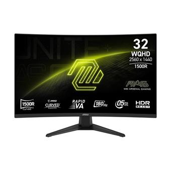 MSI MAG/321CQF E18/31,5"/VA/QHD/180Hz/0,5ms/Čierna/3R