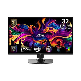 MSI MAG/322UP E16/31,5"/QD-OLED/4K UHD/165Hz/0,03ms/Čierna/3R