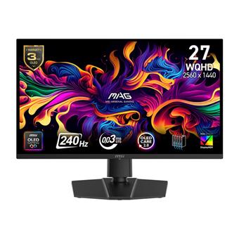 MSI MAG/273QP QD-OLED X24/26,5"/QD-OLED/QHD/240Hz/0,03ms/Černá/3R
