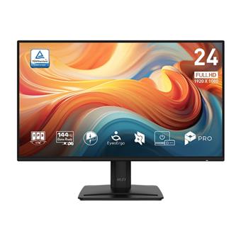 MSI Pro/MP242 E14A/23,8"/IPS/FHD/144Hz/1ms/Černá/3R
