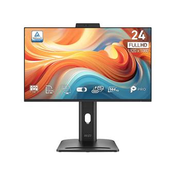 MSI Pro/MP245PDG E14/23,8"/IPS/FHD/144Hz/1ms/Čierna/3R