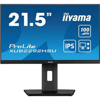 iiyama ProLite/XUB2292HSU-B6/21,5"/IPS/FHD/100Hz/0,4ms/Black/3R