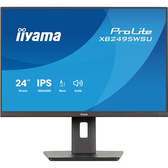 iiyama ProLite/XB2495WSU-B1/24,1"/IPS/1900x1200/100Hz/4ms/Černá/3R