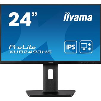 iiyama ProLite/XUB2493HS-B5/23,8"/IPS/FHD/75Hz/4ms/Black/3R