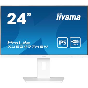 iiyama ProLite/XUB2497HSN-W1/23,8"/IPS/FHD/100Hz/1ms/White/3R